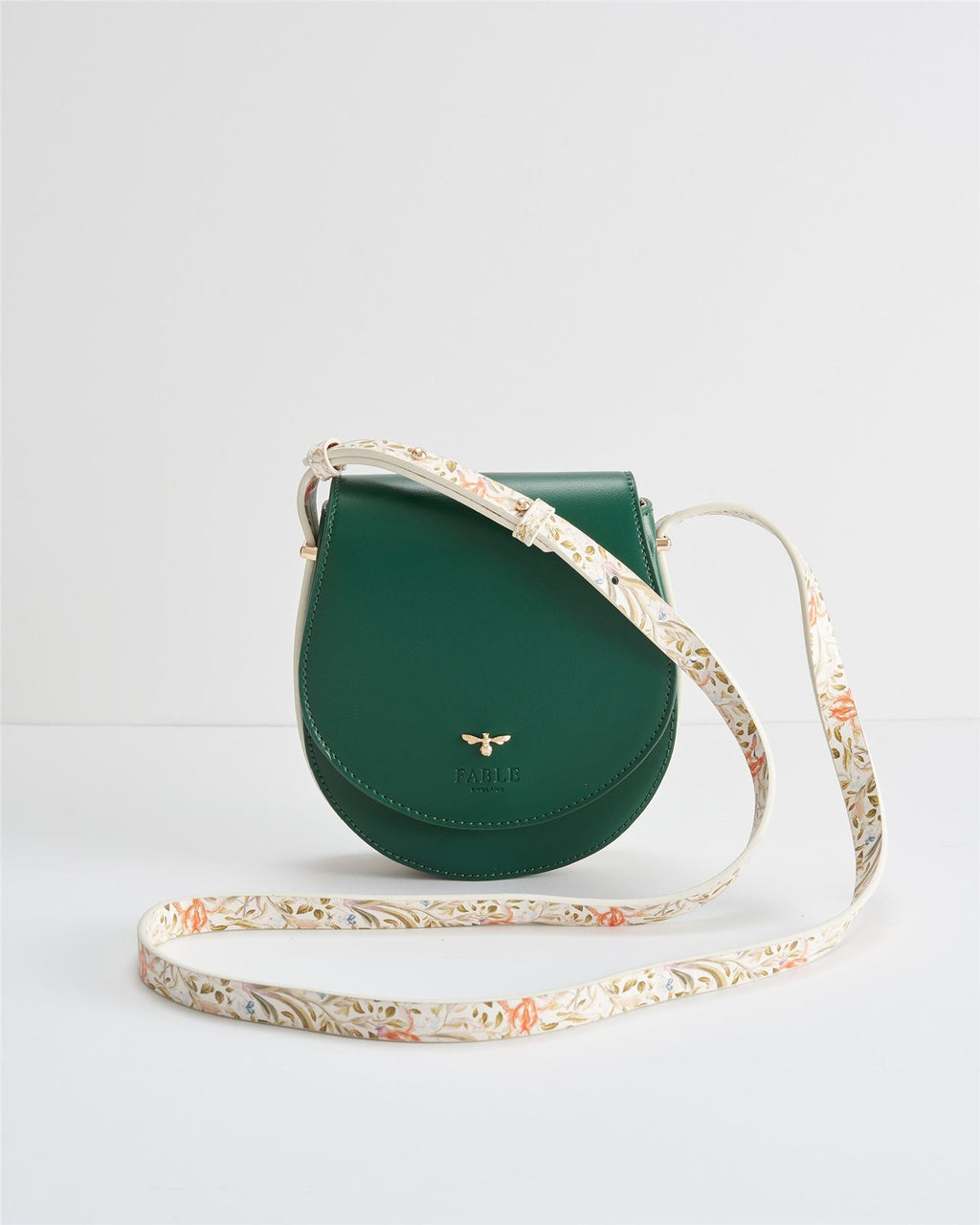 Matilda Saddle Bag Iris Green – Fable England US