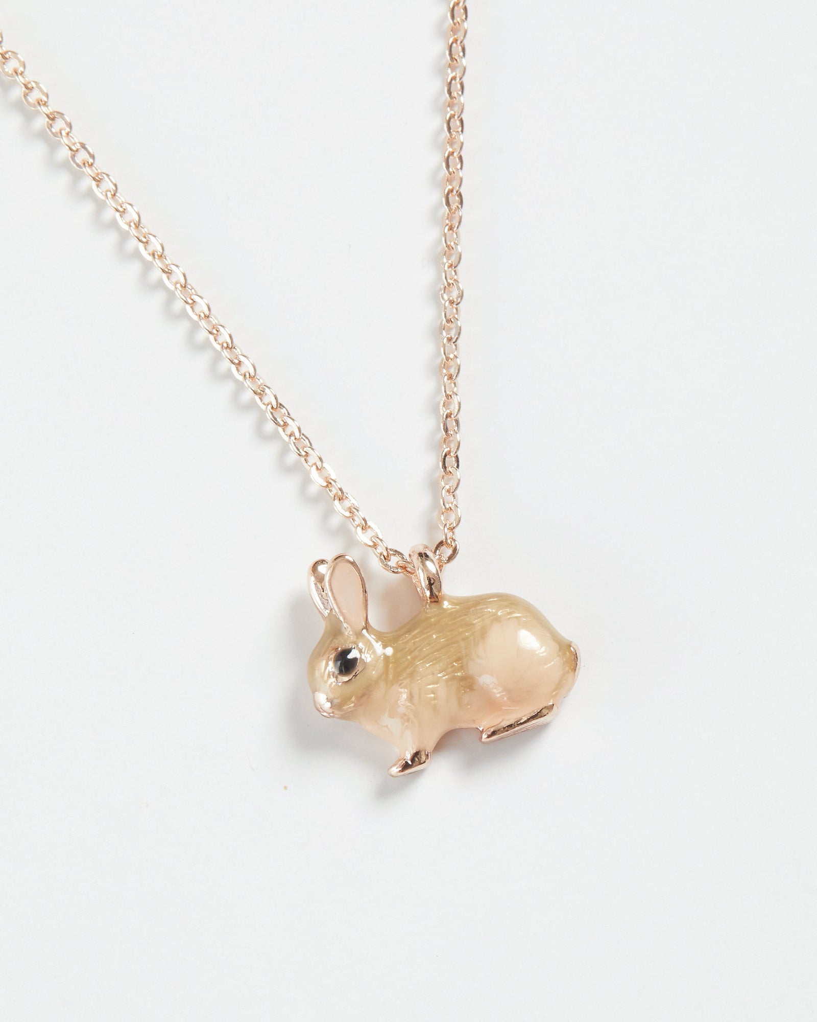 Handcarved factory Rabbit Necklace