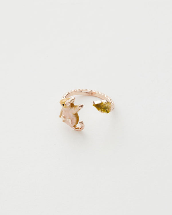 Enamel Dormouse Ring