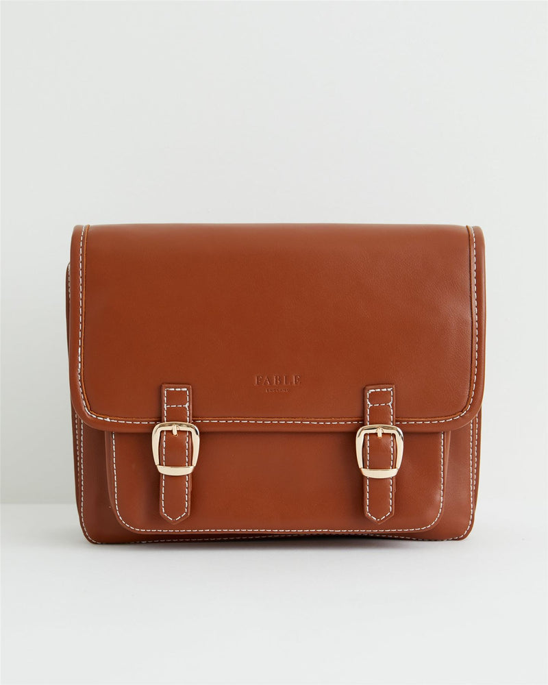 Tan Satchel