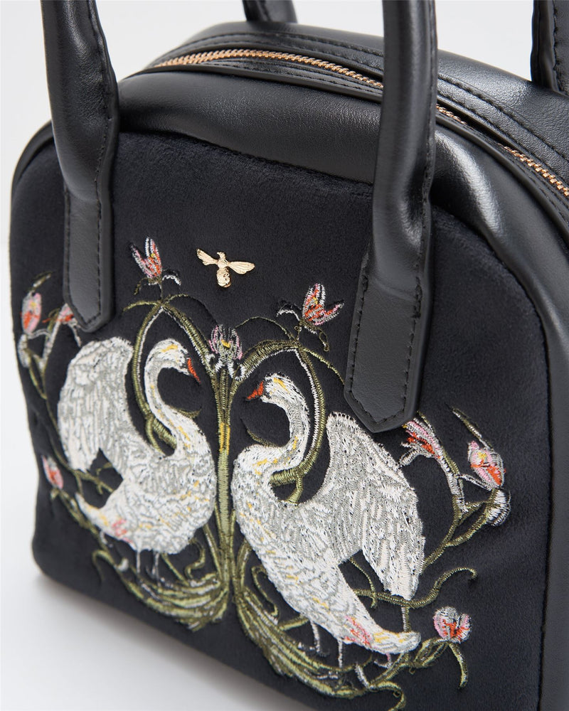 Eloise Bag Embroidered Swan – Fable England US