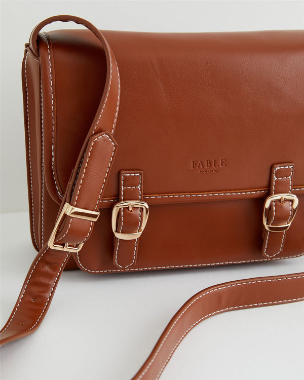 Tan Satchel